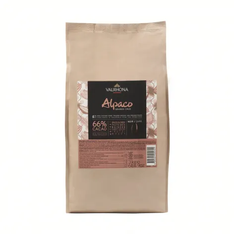 Valrhona Grand Cru Dark Chocolate; Alpaco